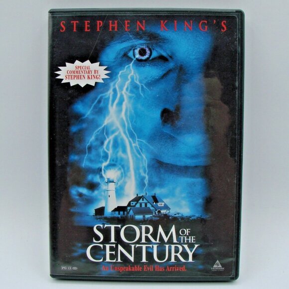Stephen King DVD Movie Storm of the Century Unspeakable Evil Commentary Vtg 1999 - Picture 1 of 8
